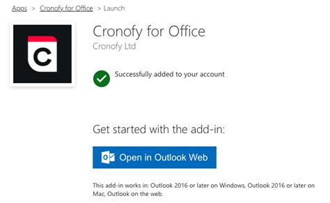 cronofy for office 365.